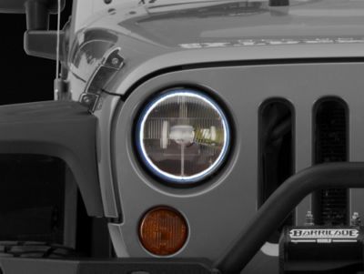 Delta Lights Jeep Wrangler 7-inch Classic Led Headlights; Chrome 