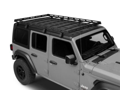 DV8 Offroad Jeep Wrangler Roof Rack RRJL-01 (18-24 Jeep Wrangler JL 4-Door)  - Free Shipping