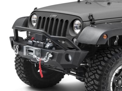 Barricade Jeep Wrangler Extreme HD Front Bumper with 9,500 lb. Winch ...