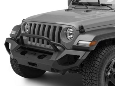 Fab Fours Jeep Wrangler Matrix Front Bumper with Pre-Runner Guard ...