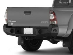 Fab Fours Premium Rear Bumper; Matte Black (05-15 Tacoma)