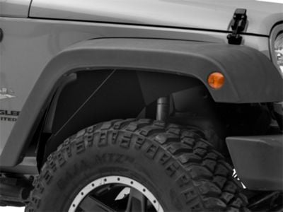 Fishbone Offroad Jeep Wrangler Aluminum Inner Fenders - Textured Black ...