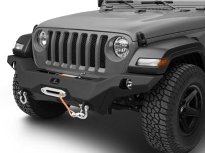 Hammerhead Jeep Wrangler Ravager Series Full Width Winch Front Bumper ...