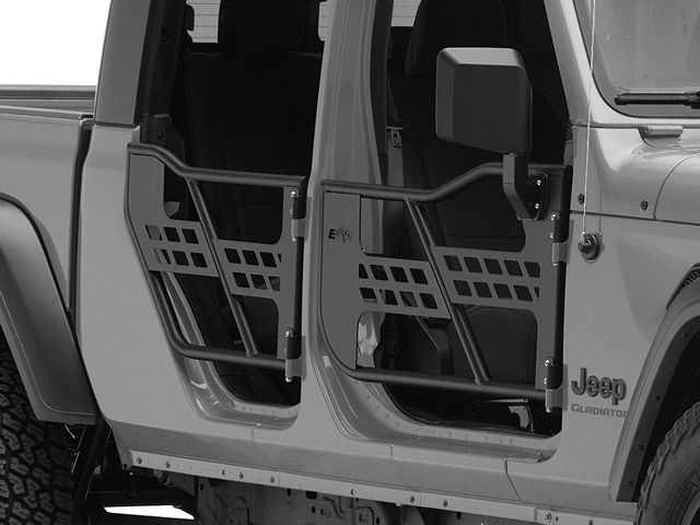 Tubular Safari Doors with Mirrors (20-24 Jeep Gladiator JT)
