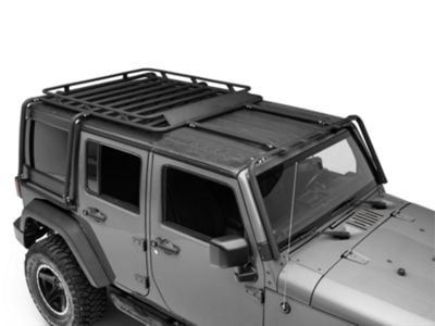 RedRock Jeep Wrangler Roof Rack with Roll Bar J132761 (07-18 Jeep ...