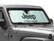 Sun Shade with Wrangler Logo (Universal; Some Adaptation May Be Required)