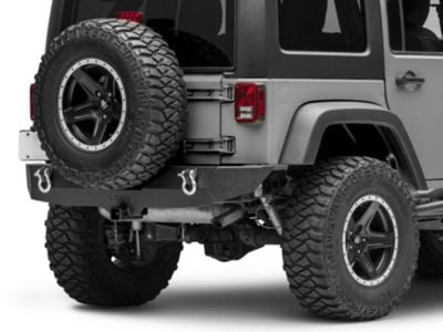 Jeep Licensed by RedRock Jeep Wrangler Trail Force HD Rear Bumper with ...