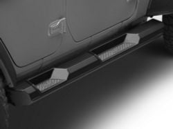 LoD Offroad Armor Lite Rocksliders; Black Texture (18-24 Jeep Wrangler JL 4-Door)