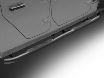 Jeep Licensed by RedRock Jeep Gladiator 3-Inch Round Side Step Bars ...