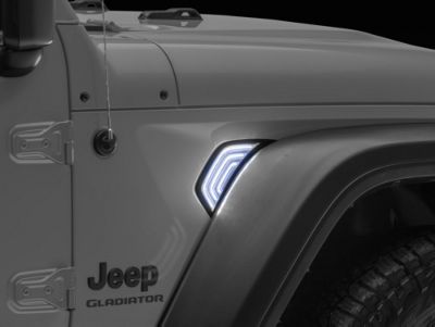 Raxiom Jeep Gladiator Axial Series Sequential LED Fender Vent ...