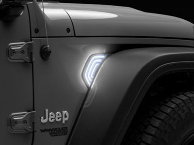 Raxiom Jeep Wrangler Axial Series Sequential LED Fender Vent Sidemarker ...