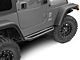 RedRock Side Armor; Textured Black (87-06 Jeep Wrangler YJ & TJ, Excluding Unlimited)