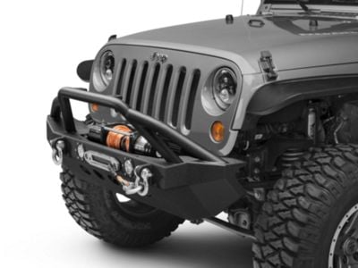 Redrock Jeep Wrangler Approach Front Bumper With Led Lights J104450 (07 