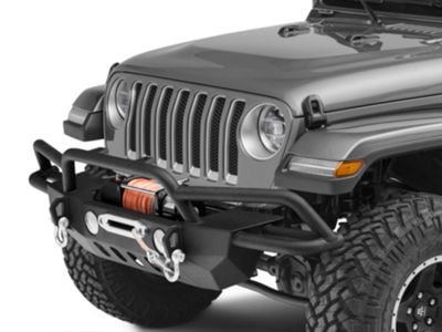 Redrock Jeep Wrangler Crawler-max Full Width Winch Front Bumper J116325 