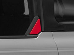 RedRock Rear Window Trim; Red (21-24 Bronco)