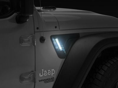 RedRock Jeep Wrangler Fender Vent Lights J169184 (18-24 Jeep Wrangler ...