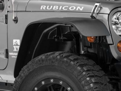 RedRock Jeep Wrangler Inner Fender Liner Kit; 4-Piece J104233 (07-18 ...