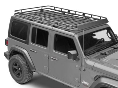 RedRock Jeep Wrangler Full Length Roof Rack J130926-JL (18-24 Jeep ...