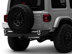 RedRock Solid Steel Rear Bumper with LED Lighting (18-24 Jeep Wrangler JL)