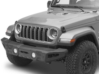 RIVAL 4x4 Jeep Wrangler Modular Winch Mount for Stamped Steel Front ...