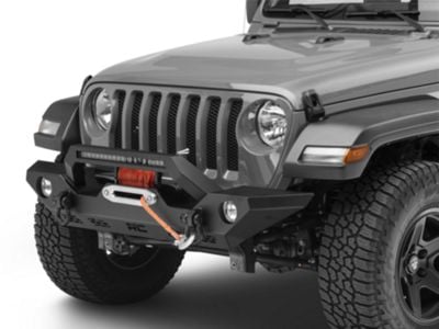 Rough Country Jeep Wrangler Full Width Led Winch Front Bumper 10596 (18 