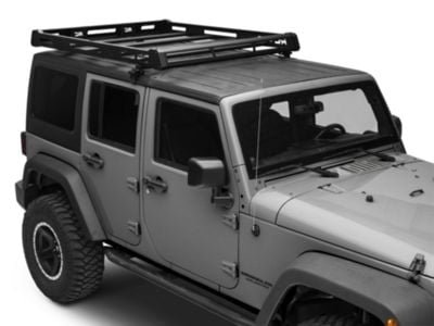 Rough Country Jeep Wrangler Roof Rack System 10605 (07-18 Jeep Wrangler JK)