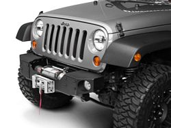 Rough Country Modular Front Winch Plate Bumper (07-18 Jeep Wrangler JK)