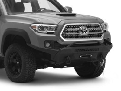 Rough Country Tacoma Hybrid High Clearance Front Bumper with PRO12000S ...