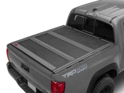 Rough Country Tacoma Hard Low Profile Tri-Fold Tonneau Cover 47420500B ...