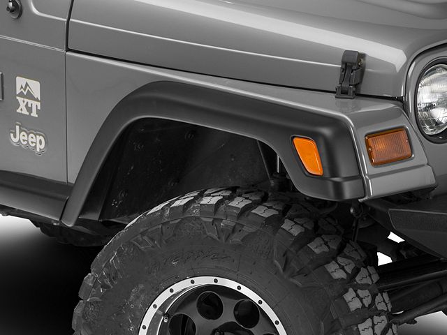Factory Style Fender Flares with Front Extensions (97-06 Jeep Wrangler TJ)