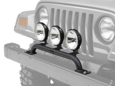 Rugged Ridge Jeep Wrangler 6-Inch Round Halogen Off-Road Fog Lights ...