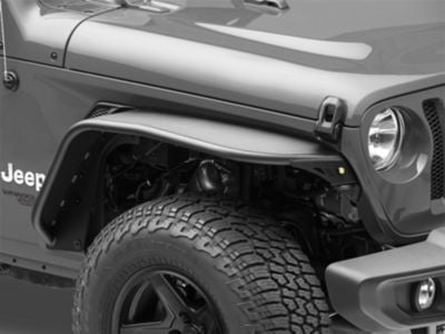 Rugged Ridge Jeep Wrangler HD Steel Tube Fender Flares; Front 11615.71  (18-24 Jeep Wrangler JL) - Free Shipping