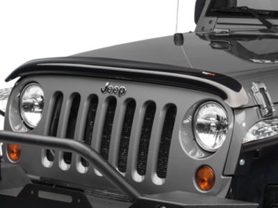 Rugged Ridge Jeep Wrangler Smoked Bug Deflector 11350.02 (07-18 Jeep ...