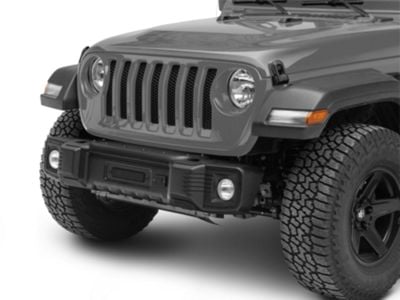 Rugged Ridge Jeep Wrangler Spartacus Rear Bumper; Satin Black 11544.25 ...