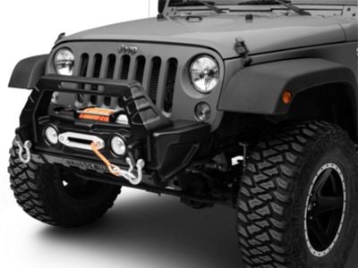 Smittybilt Jeep Wrangler Stryker Front Bumper 76730 (07-18 Jeep ...