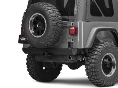 Smittybilt Jeep Wrangler SRC Classic Rear Bumper; Textured Black 76651 ...