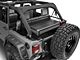 Teraflex Rear Utility Cargo Rack; Black (07-18 Jeep Wrangler JK 4-Door)