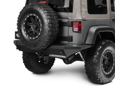 Teraflex Jeep Wrangler Outback Rear Bumper without OEM Fog Light Mount ...