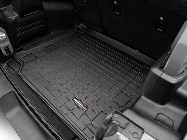 Weathertech DigitalFit Cargo Liner; Black (18-24 Jeep Wrangler JL 4-Door w/o Subwoofer & w/ Flat Load Floor, Excluding 4xe)