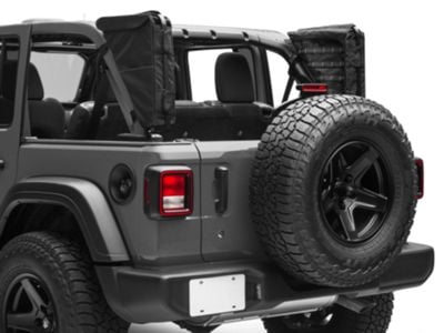 XG Cargo Jeep Wrangler Gama Mounted Sportsbar Side Storage Bags XG-314  (18-24 Jeep Wrangler JL 4-Door) - Free Shipping